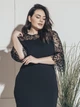 Платье "Триумф" (черный) 52 (XXL) - изображение 5