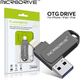 Флешка металлическая 2в1 256ГБ USB-Lightning для Apple iPhone, iPad, компьютера Microdrive A2 256GB Черный - изображение 1