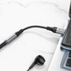 Перехідник Type-C на AUX 3.5mm HOCO LS36 Чорний - зображення 7