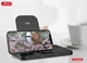 Док-станція 3-в-1 XO WX018 15W бездротова зарядка для iPhone + iWatch + Airpods - зображення 6
