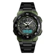 Часы наручные мужские Skmei 1370AG 5 ATM 47 мм Black/Green - изображение 2