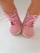 Обувь / Сапоги для куклы Baby Born / Беби Борн 40 - 43 см на шнурках розовый 8808 - изображение 4
