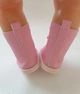 Обувь / Сапоги для куклы Baby Born / Беби Борн 40 - 43 см на шнурках розовый 8808 - изображение 5