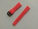 Силиконовый ремешок Half Strips 20 мм для Amazfit Bip Lite S U/ GTS 2 3 4 Mini / GTR (42 mm) / 2, Samsung Galaxy Watch / Active 2 (40 mm) / Gear S4 (42 mm), Huawei GT2 (42 mm) рифленый Красный 2100P - изображение 3