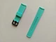 Силиконовый ремешок Half Strips 20 мм для Amazfit Bip Lite S U/ GTS 2 3 4 Mini / GTR (42 mm) / 2, Samsung Galaxy Watch / Active 2 (40 mm) / Gear S4 (42 mm), Huawei GT2 (42 mm) рифленый Мятный 2100P - изображение 3