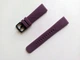 Силиконовый ремешок Half Strips 20 мм для Amazfit Bip Lite S U/ GTS 2 3 4 Mini / GTR (42 mm) / 2, Samsung Galaxy Watch / Active 2 (40 mm) / Gear S4 (42 mm), Huawei GT2 (42 mm) рифленый Фиолетовый 2100P - изображение 3