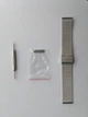 Металлический ремешок SIKAI 20 мм для Amazfit Bip Lite S U/ GTS 2 3 4 Mini / GTR (42 mm) / 2, Samsung Galaxy Watch / Active 2 (40 mm) / Gear S4 (42 mm), Huawei GT2 (42 mm) миланская петля на застежке Серебряный 1638P - изображение 7