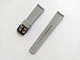 Силиконовый ремешок Half Strips 20 мм для Amazfit Bip Lite S U/ GTS 2 3 4 Mini / GTR (42 mm) / 2, Samsung Galaxy Watch / Active 2 (40 mm) / Gear S4 (42 mm), Huawei GT2 (42 mm) рифленый Серый 2100P - изображение 3