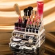 Органайзер для косметики 4 ящика акриловый прозрачный двухуровневый Cosmetic storage box - изображение 4