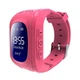 Умные смарт-часы Детские с GPS Q50-2 Sim card / кнопка SOS pink - изображение 1