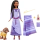 Лялька Mattel Disney Wish Asha of Rosas Posable Аша, Зірка, Валентино (HPX25) - зображення 2