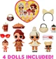 Ігровий набір LOL Surprise Loves Mini Sweets Deluxe Jelly Belly Валіза з 4 ляльками (589365) - зображення 2