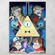 Плакат постер CupKit "Гравити Фоллз / Gravity Falls" №5 А4 21х29,7 см - изображение 1