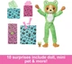 Лялька Barbie Cutie Reveal (Series 6) Puppy (Frog) - Красуня Барбі у плюшевому костюмі з цуценям у костюмі жаби (HRK24) - Ігровий набір Mattel - зображення 5