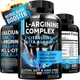 Добавка с оксидом азота для повышения производительности Raw Science L-Arginine L-Citrulline Complex 60 капсул - изображение 1