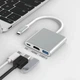 Хаб конвертер Type-C - HDMI USB Type-C 4K - зображення 5