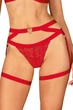 Портупея на бедра Obsessive Elianes Красная XL/2XL (62124) - изображение 1