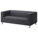 Диван 2-місний нерозкладний IKEA KLIPPAN 790.106.14 180х88х66см - зображення 1