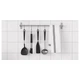 Половник черпак IKEA 365+ HJÄLTE черный нержавеющая сталь 701.494.65 - изображение 3