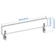 Защитный бортик для детской кровати IKEA NATTAPA 504.657.61 96х15 см - изображение 5
