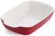 Forma do pieczenia z pokrywką KitchenAid Stoneware z kamionki 7.5 x 19.5 x 32.8 cm 1.9 l Czerwona (4894871028647) - obraz 4