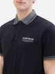 Поло длинное мужское Tom Tailor 1040823-10668 S Синее (4067672267243) - изображение 6