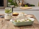 Форма для выпечки с крышкой KitchenAid Stoneware керамогранитная 8.8 х 24.8 х 40.4 см 3.8 л Фисташковая (CC007426-001) - изображение 5
