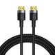 Кабель Baseus 1 метр 4K HDMI to 4K HDMI 60Гц Cafule Black (CADKLF-E01) - изображение 1