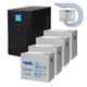 Комплект резервного живлення: Kraft PSW3000VA/2400W(LCD)48V UPS + гелева батарея 2286 Вт*г (42-00064-2-1) - изображение 1