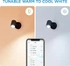 WiZ Світильник точковий накладний розумний IMAGEO Spots, 1х5W, 2200-6500K, RGB, Wi-Fi, чорний - зображення 8