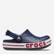 Детские кроксы-сабо для мальчика Crocs Bayaband Clog T 207018 23-24 (C7) Navy (1914487411190) - изображение 1