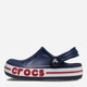 Детские кроксы-сабо для мальчика Crocs Bayaband Clog T 207018 23-24 (C7) Navy (1914487411190) - изображение 3