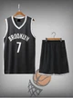 Форма баскетбольна дитяча Lion BROOKLYN NETS DURANT 7 колір чорний L - на 10-12 років, зріст 140-148 (CO-2268-L) - изображение 2
