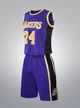 Форма баскетбольна дитяча Lion NBA LAKERS BRYANT 24 колір фіолетовий ХS - на 6-8 років, зріст 120-125 (CO-2264-XS) - изображение 3