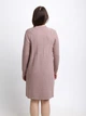 Платье женское бежевое воротник стойка с косами 8036-2 ONE SIZE - изображение 7