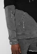 Спортивный костюм мужской MANIERE DE VOIR Distressed Denim (размер: M) черно-серый - изображение 4