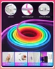 Розумна Неонова Світлодіодна LED Стрічка RGB Color 5м з Wi-Fi Bluetooth із синхронізацією музики (24 В, 120 світлодіодів/м) - зображення 9