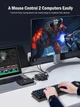USB-хаб коммутатор Lemorele 2 In 4 Out USB 3.0 USB KVM Switch - изображение 6