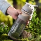 Бутылка для воды спортивная Ardesto Smart bottle 1000 мл бежево-серого цвета - изображение 4