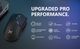 Мышь игровая Delux M800 PRO (сенсор PAW3395) беспроводная, белая - изображение 3