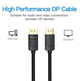 Кабель Vention DisplayPort v1.2 1m Black (HACBF) - изображение 5