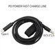 Кабель триггер PD3.0 к DC 5,5*2,5 20V 5A TYPE-C / 20 AWG 1м, для паяльника или ноутбука 65W max - изображение 3