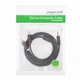 Кабель аудіо UGREEN AV116 3.5 mm to 2RCA 1М стерео- перемикач 10749 - зображення 2