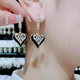 Серьги бижутерия Два сердца jeweston Золотые - изображение 4