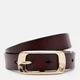 Ремень женский из натуральной кожи Laras CV10ZK015-goldbrown 110 см Коричневый (ROZ6501009383) - изображение 1