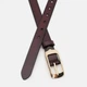 Ремень женский из натуральной кожи Laras CV10ZK015-goldbrown 110 см Коричневый (ROZ6501009383) - изображение 2