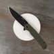 Нож складной туристический Ruike P801-G, (8.6 см) 14C28N / G10 оливковый - изображение 8