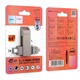 Флеш пам`ять Hoco UD15 ​​64GB Flash Drive 2in1 Type-C USB 3.2 універсальний накопичувач/флешка для зберігання, перенесення та обміну даними для пристроїв/ПК/ноутбука/Samsung/Xiaomi/Huawei/Meizu Сірий - изображение 2