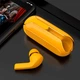 Бездротові блютуз навушники HOCO EW39 Bluetooth TWS BT5.3, 30/300mAh для пристроїв Жовтий - изображение 5