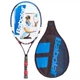 Ракетка для большого тенниса юниорская BABOLAT 140105-146 RODDICK JUNIOR 145 Черный/Голубой - изображение 1